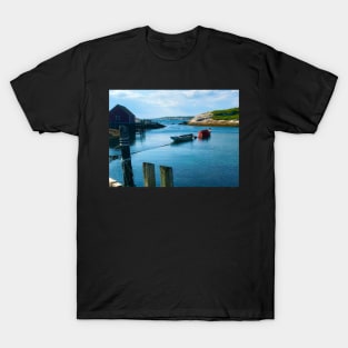 Summer day on Peggy’s Cove, Nova Scotia T-Shirt